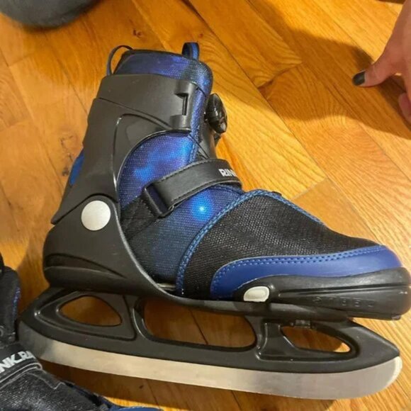 K2 Rink Raven Boa, Ice Skates, adjustable sizes 4-8 teen/adult - Picture 4 of 6